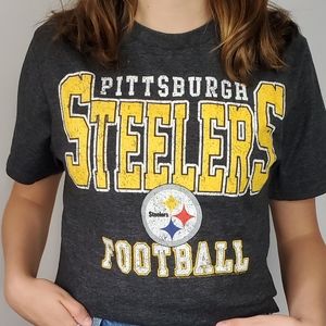 Pittsburgh Steelers Gray & Yellow T-Shirt